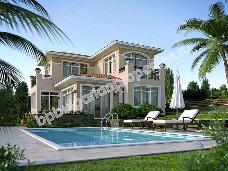 Луксозни къщи по поръчка в комплекс Sunset Villas, недалеч от к.к. Слънчев бряг