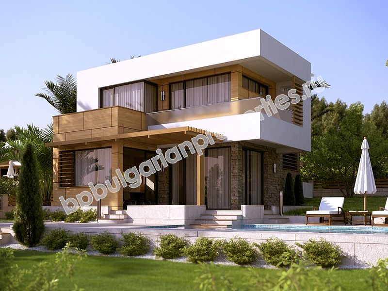 Луксозни къщи по поръчка в комплекс Sunset Villas, недалеч от к.к. Слънчев бряг