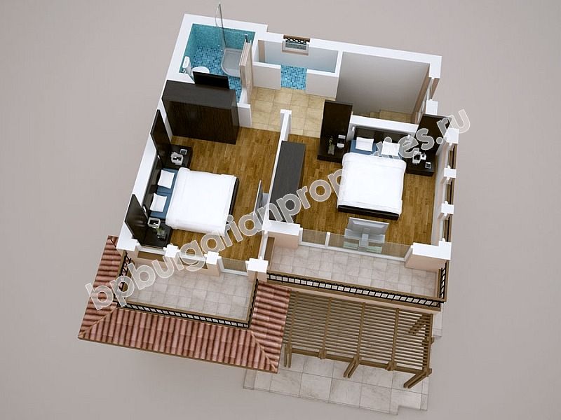 Луксозни къщи по поръчка в комплекс Sunset Villas, недалеч от к.к. Слънчев бряг