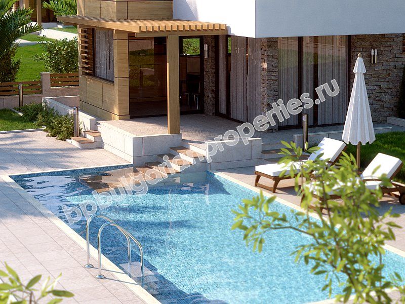 Луксозни къщи по поръчка в комплекс Sunset Villas, недалеч от к.к. Слънчев бряг