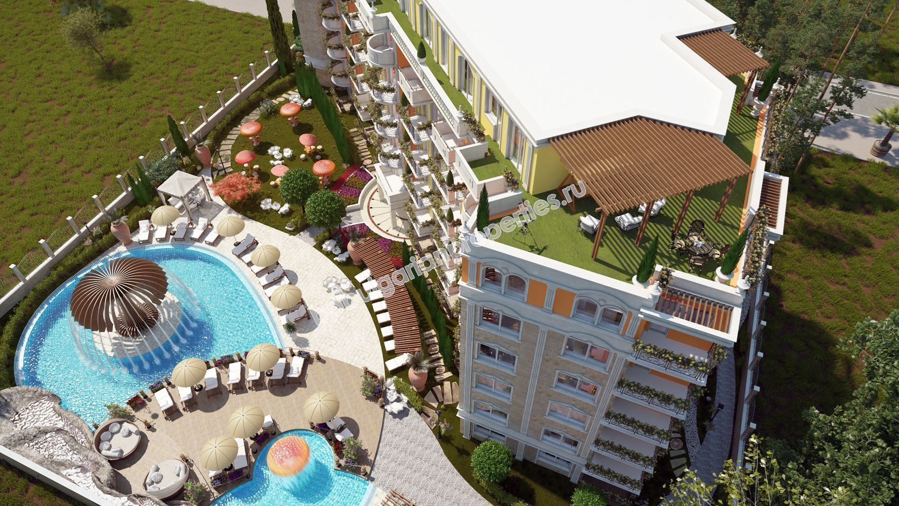 Луксозни апартаменти за продажба в курорта Слънчев Бряг Луксозни апартаменти за продажба в курорта Слънчев Бряг