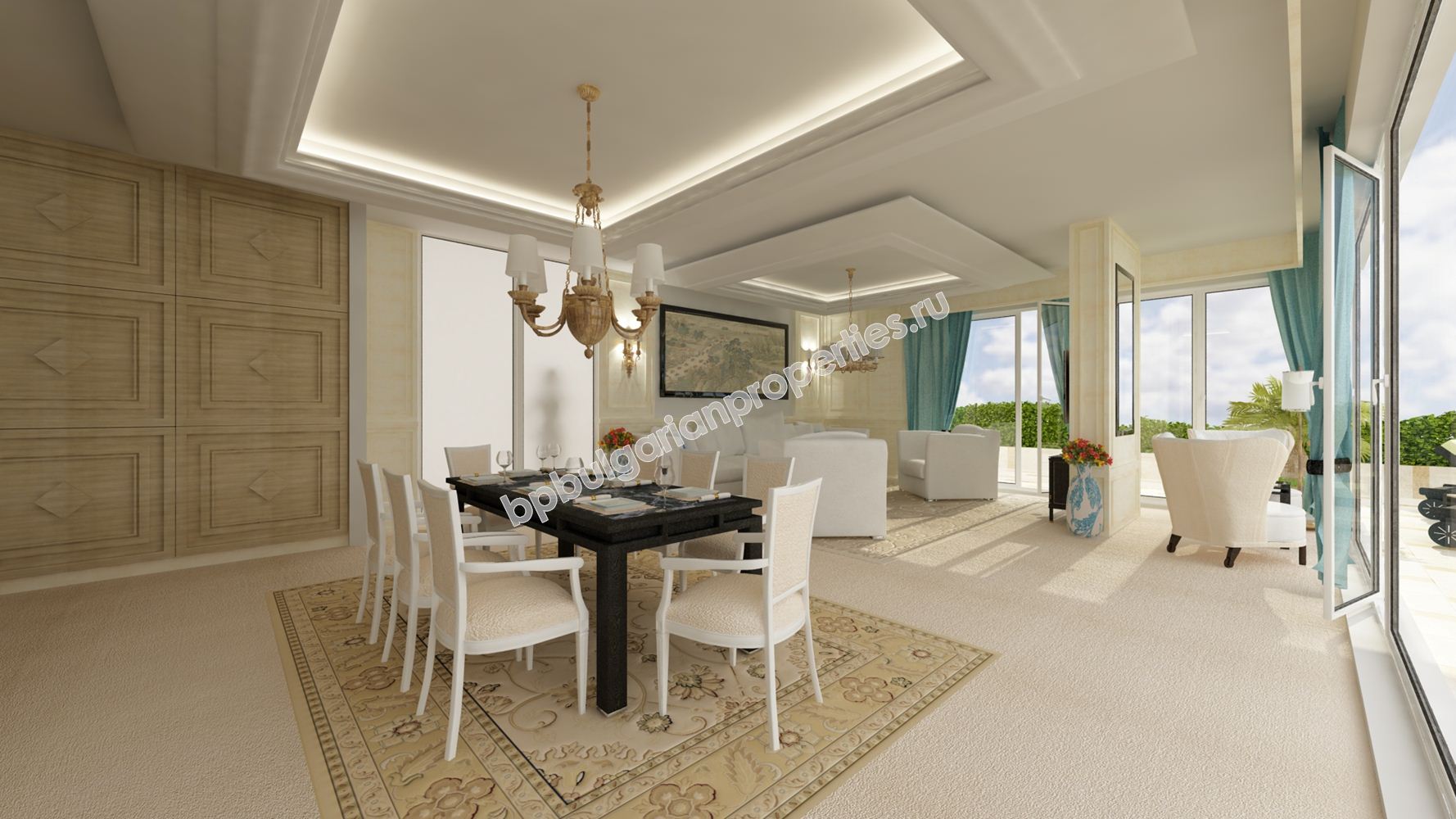 Апартаменти в нова жилищна резиденция в град Бургас, в непосредствена близост до плажа